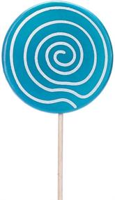img 3 attached to 🍭 Large Blue Lollipop Prop by Amosfun - Festive Candy Ornaments for Photos, Carnival Cosplay, Weddings, Birthdays - Fake Food Party Supplies and Toys