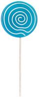 🍭 large blue lollipop prop by amosfun - festive candy ornaments for photos, carnival cosplay, weddings, birthdays - fake food party supplies and toys logo