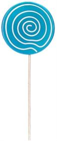 img 4 attached to 🍭 Large Blue Lollipop Prop by Amosfun - Festive Candy Ornaments for Photos, Carnival Cosplay, Weddings, Birthdays - Fake Food Party Supplies and Toys