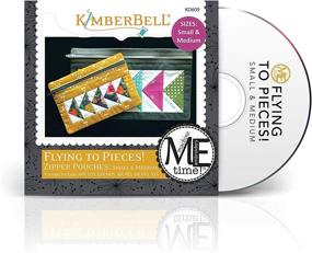 img 1 attached to 🧵 Kimberbell ME Time: Flying to Pieces Machine Embroidery CD 5x7 Hoop Size (SM-MED) KD609 - Unique Designs & Techniques (Made in USA)