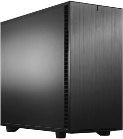 img 4 attached to 🖥️ Корпус для компьютера Fractal Design Define 7 E-ATX Silent Modular Mid Tower - черный, алюминий/сталь, солидный черный (FD-C-DEF7A-01)