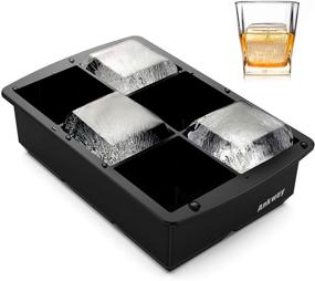 img 4 attached to Ankway 2-Inch Big Ice Cube Tray: Experience Long-lasting Chilled Delights for Whiskey, Scotch, Bourbon, Highballs, and More