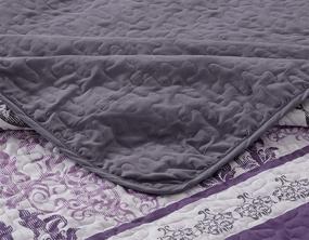 img 1 attached to Better Home Style Bedspread Oversized Bedding