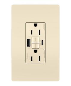 img 2 attached to Enhanced SEO: Legrand Radiant Self Test Tamper Resistant USB Outlet 1597TRUSBACLA