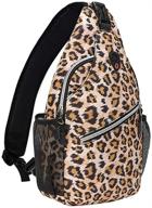 🎒 explore with style: mosiso pattern outdoor backpack daypack logo