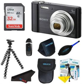 img 1 attached to 📷 Цифровая камера Sony Cyber-Shot DSC-W800 (черная) с набором аксессуаров Pixi-Basic I3ePro на 32 ГБ
