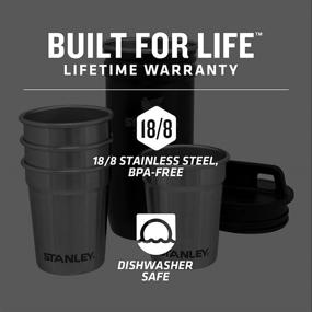 img 3 attached to 🥃 Optimized Stanley Nesting Shot Glass for Adventurous Journeys