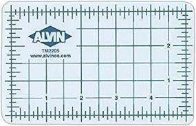 img 1 attached to 🔪 Alvin TM Series Translucent Professional Cutting Mat - Self-Healing & Safe for Lightboxes/Rotary Knives - 12 x 18 inches