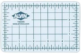 img 2 attached to 🔪 Alvin TM Series Translucent Professional Cutting Mat - Self-Healing & Safe for Lightboxes/Rotary Knives - 12 x 18 inches