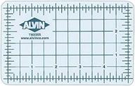 🔪 alvin tm series translucent professional cutting mat - self-healing & safe for lightboxes/rotary knives - 12 x 18 inches logo