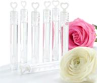 white heart mini bubble wands (pack of 150) – ideal for weddings, engagements, anniversaries, valentine's day, graduations, celebrations, birthdays, special festivals – perfect gift for couples, boys, and girls логотип