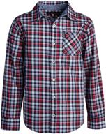 👕 ben sherman boys' sleeve button collared clothing: tops, tees & shirts logo