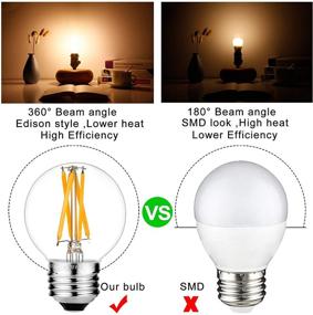 img 3 attached to 💡 Лампа LiteHistory Dimmable E26 Edison G16
