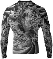👕 raven fightwear irezumi guard 2x large men's clothing: enhanced active wear for optimal performance logo