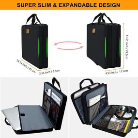 img 3 attached to ZINZ Expandable Water Resistant Multipurpose Accessories Laptop Accessories