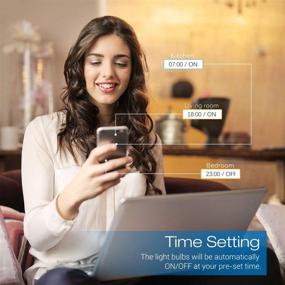 img 2 attached to Улучшенная умная Wi-Fi лампочка 2.0: максимальная связь и универсальность
