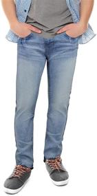 img 4 attached to 👖 CULTURA Skinny Jeans Teens Distressed Boys' Clothing and Jeans: Trendy and Fashionable Styles for Teenagers