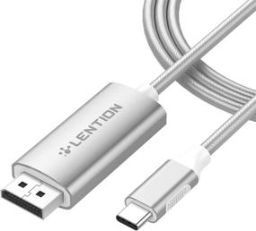 img 4 attached to LENTION 6FT USB C To DisplayPort Cable Adapter (4K/60Hz) Compatible 2021-2016 MacBook Pro