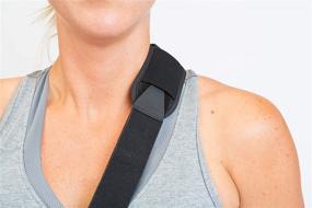 img 1 attached to 🤕 Mueller New & Improved Blue Arm Sling: One Size Fits Most – Top-quality Support for Optimal Healing