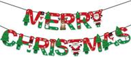 christmas hanging banner decoration chrismas logo