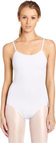 img 2 attached to 👗 Capezio Adjustable Strap Camisole Leotard for Women