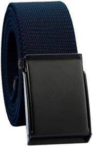 img 4 attached to Moonsix Elastic Stretch Military Flip Top Men's Accessories and Belts