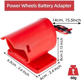 img 1 attached to Battery Adapter for Milwaukee M12 🔌 Dock Power Connector - 12V, 12 Gauge Robotic