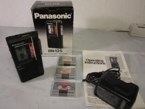 img 1 attached to Panasonic RN 125 Microcassette Recorder