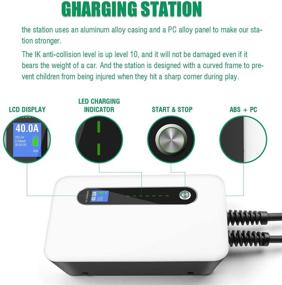 img 1 attached to 🔌 LEFANEV 40A EV Charger Level 2 Station: NEMA14-50, 20Ft, 220V-240V, SAE J1772