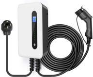 🔌 lefanev 40a ev charger level 2 station: nema14-50, 20ft, 220v-240v, sae j1772 logo