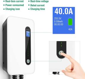 img 2 attached to 🔌 LEFANEV 40A EV Charger Level 2 Station: NEMA14-50, 20Ft, 220V-240V, SAE J1772