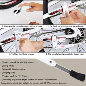 img 2 attached to Bicycle Mountain Aluminum Adjustable Support