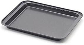 img 3 attached to 🍪 SS&CC Little Small Baking Sheets Nonstick Set of 2 (9.5" X 7.1") - 8 Inch Nonstick Toaster Oven Tray Cookie Sheets, Perfect for 1 or 2 Person Household