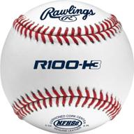 ⚾ 12-count high school baseballs: rawlings nfhs nocsae game balls with raised seam logo