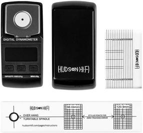 img 4 attached to 🎶 Hudson Hi-Fi Turntable Cartridge Stylus Alignment Protractor Kit - Enhanced Vinyl Player VTA Azimuth Ruler - Turntable Stylus VTF Force Gauge - Phono Cartridge Stylus Alignment Protractor for Optimum Performance