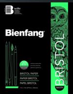 📝 bienfang bristol paper pad, 11x14 inches, smooth surface, 20 sheets logo