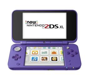 img 1 attached to 🎮 Renewed Nintendo 2DS XL - Purple & Silver: Enhanced Gaming Experience