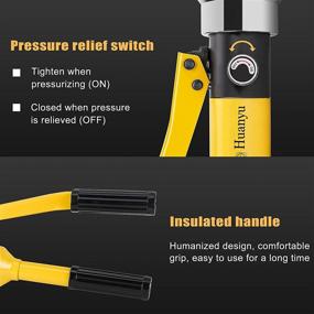 img 1 attached to 🔧 Huanyu Portable Hydraulic Spreader with Integrated Functionality