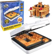 cucinapro building brick electric waffle maker: fun and buildable waffles in minutes - transform breakfast into a creative adventure with waffle houses, cars, and more! логотип