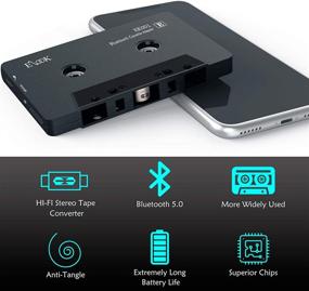 img 3 attached to Приемник адаптер Bluetooth кассетный проигрыватель портативное аудио и видео