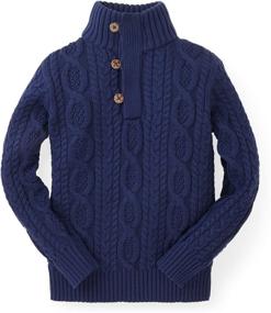 img 4 attached to 👕 Organic Cotton Boys' Sweater - Hope Henry Clothing for Sweaters
