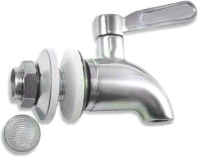 img 4 attached to 🚰 Premium Stainless Steel Beverage Dispenser Spigot Replacement