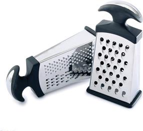 img 4 attached to Efficient and Compact Norpro Mini Grip-EZ Slim Grater: 3 Surfaces for Easy Finely Grated Delights – Silver