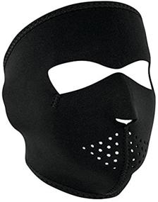 img 2 attached to 🏷️ Premium Black Neoprene Full Face Mask by Zanheadgear WNFM114