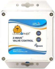 img 1 attached to 💧 Leak Intel Z-Wave Plus Water Control Valve - 1 Inch, NSF Certified, Made in USA, 10-Year Warranty