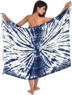 👙 stylish indigo women's swimwear sarong swimsuit by anjaniya - a perfect blend of fashion and functionality! logo