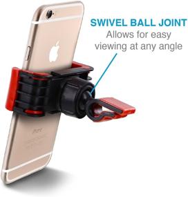 img 2 attached to Aduro U-Grip Phone Car Mount (Air Vent) Поворотный универсальный держатель смартфона для вашего автомобиля (синий)