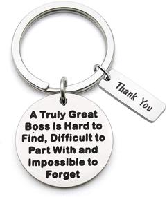 img 4 attached to 🎁 ENSIANTH Boss Gift: Celebrate an Unforgettable Boss with This Truly Great Keychain - Perfect Retirement or Thank You Gift