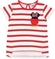 ❤️ adorable minnie mouse disney girls t-shirt - size 2t, perfect for little fashionistas! logo