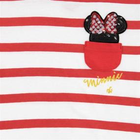 img 1 attached to ❤️ Adorable Minnie Mouse Disney Girls T-Shirt - Size 2T, Perfect for Little Fashionistas!